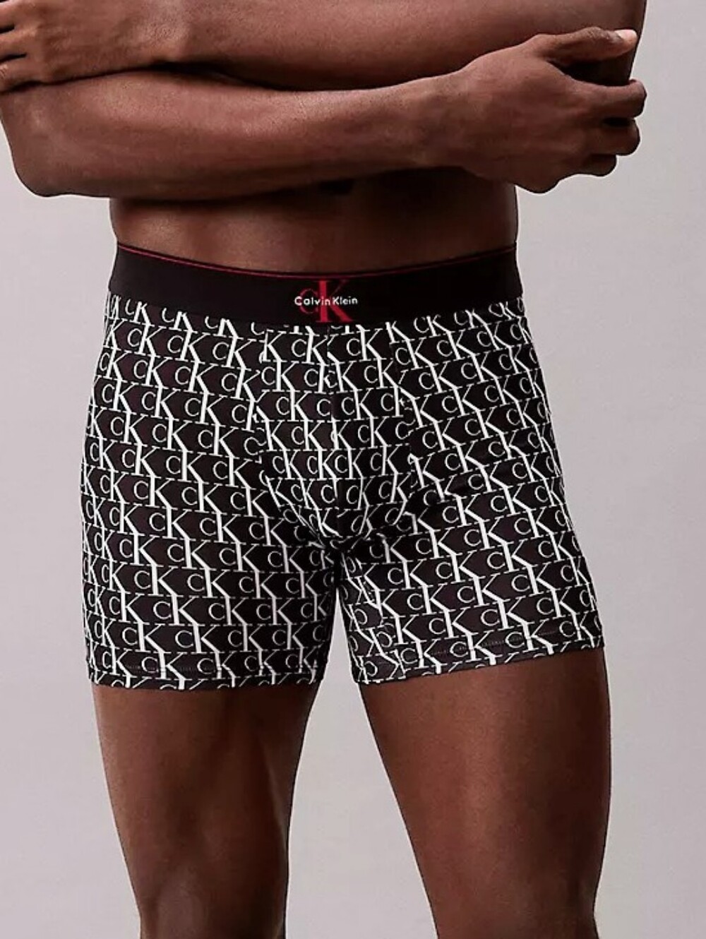 Calvin Klein Men's Graphic Monogram Microfiber Boxer Brief Underwear NEW